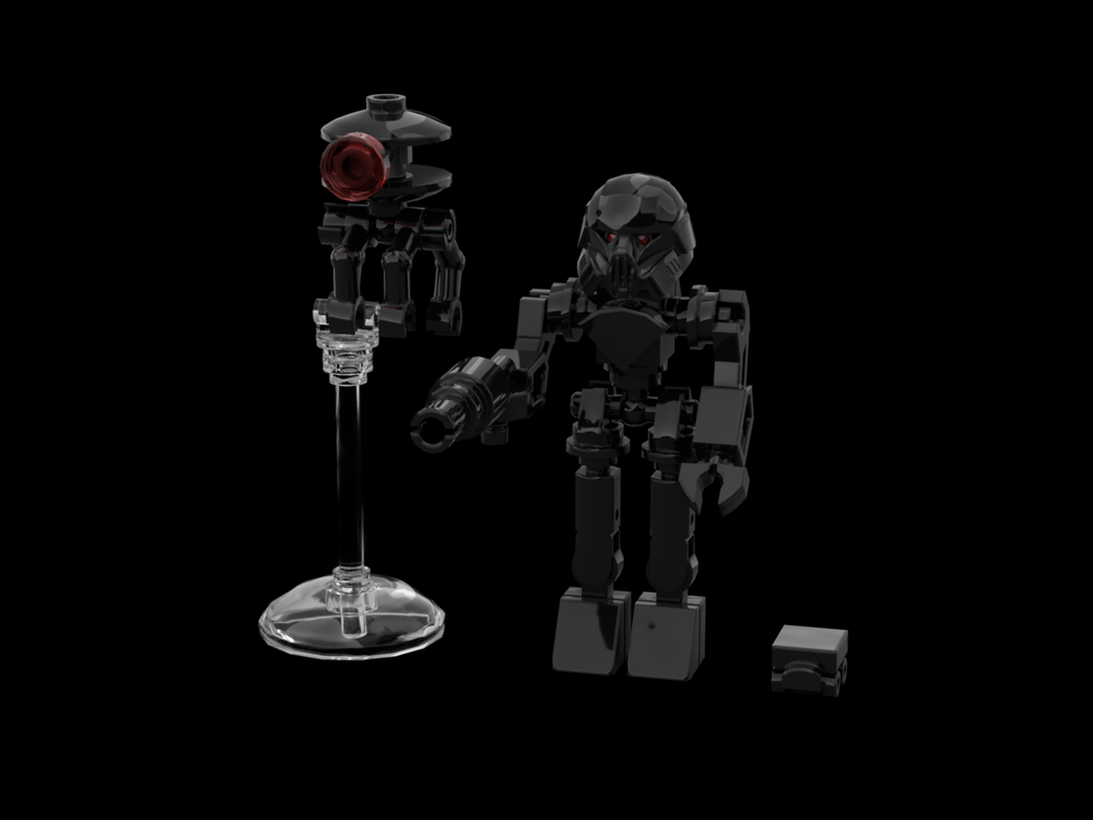 Lego Imperial Droids - ID-10 Seeker Droid, Dark Trooper, and MSE-6-series "Mouse" Repair Droid