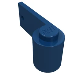 Door 1 x 3 x 1 Left / Dark Blue
