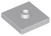 Plate Special 2 x 2 with Groove and Center Stud (Jumper)
