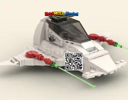 "All Starmax and Starwolf... Scramble!" – 80s Starwolf now as an BrickToy