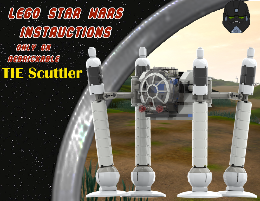 Lego TIE Scuttler (Classic-style)