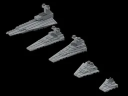 5 Imperial Star Destroyers