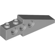 Technic Slope Long 1 x 6 with 3 Pin Holes / Light Bluish Gray