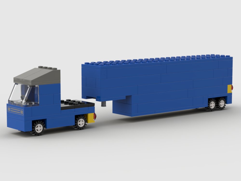 Lego Truck with trailer
