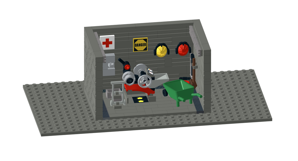 Lego Rock Crusher