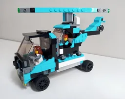 Helicopter Cargo Truck - moc 76898