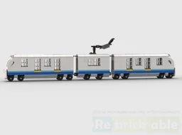 LEGO Siemens (Sound Transit) 4 Stud Train