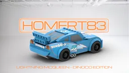 Lightning McQueen Dinoco Edition