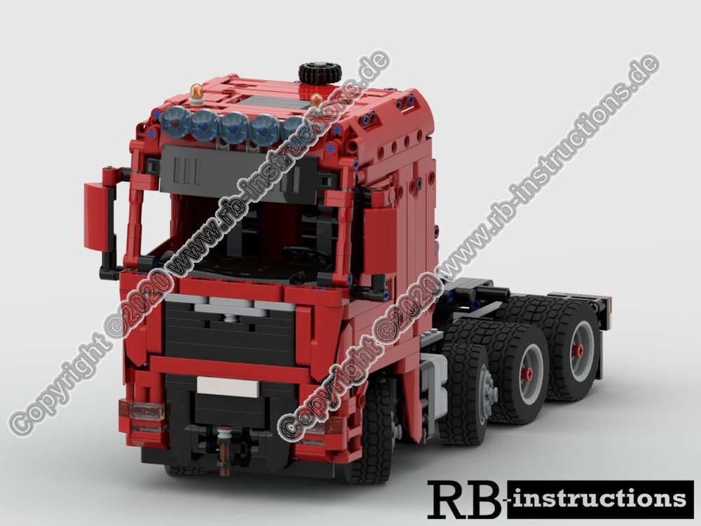 Lego Heavy duty truck TGX 8x4/4 SLT