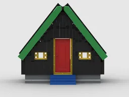 Accidentally Wes Anderson - Kibo Hut Lego Version