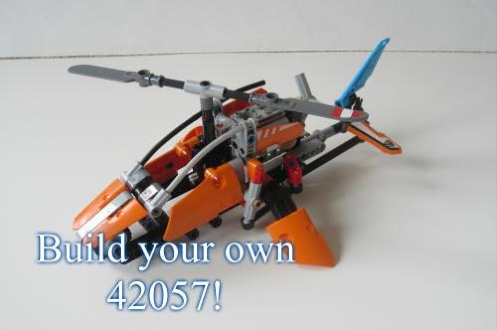Lego BUILD YOUR OWN 42057! (REPLICA OF 2017 SET 42057!)