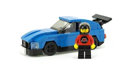 Blue Sport Car
