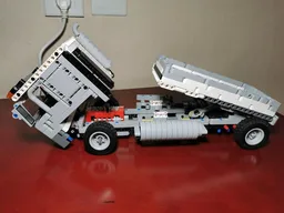 Container Handler and Truck