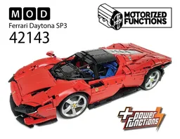 42143 페라리 Daytona SP3 RC MOD for Power Function Motors