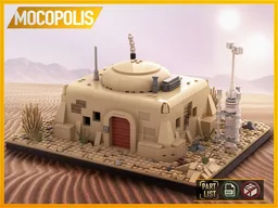 SW Obi-Wan's Hut on Tatooine | PDF instructions (NO PARTS)