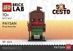 Paysan (Sol Cesto) – BrickHeadz Style