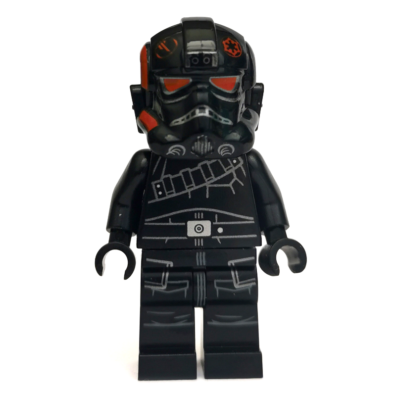 Lego Inferno Squad Agent, Angry, Open Mouth