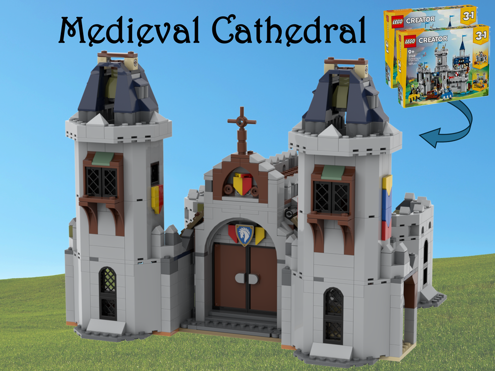 Lego 31168 x 2 - Medieval Cathedral