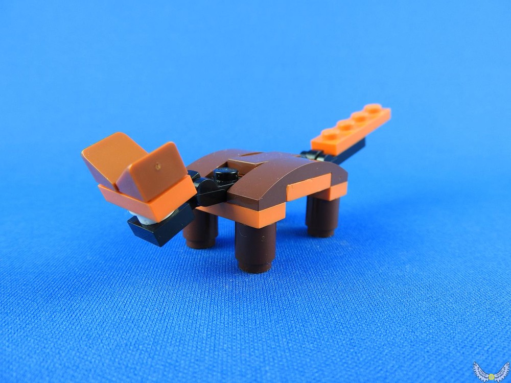 Lego Red Panda (20BricksChallenge)