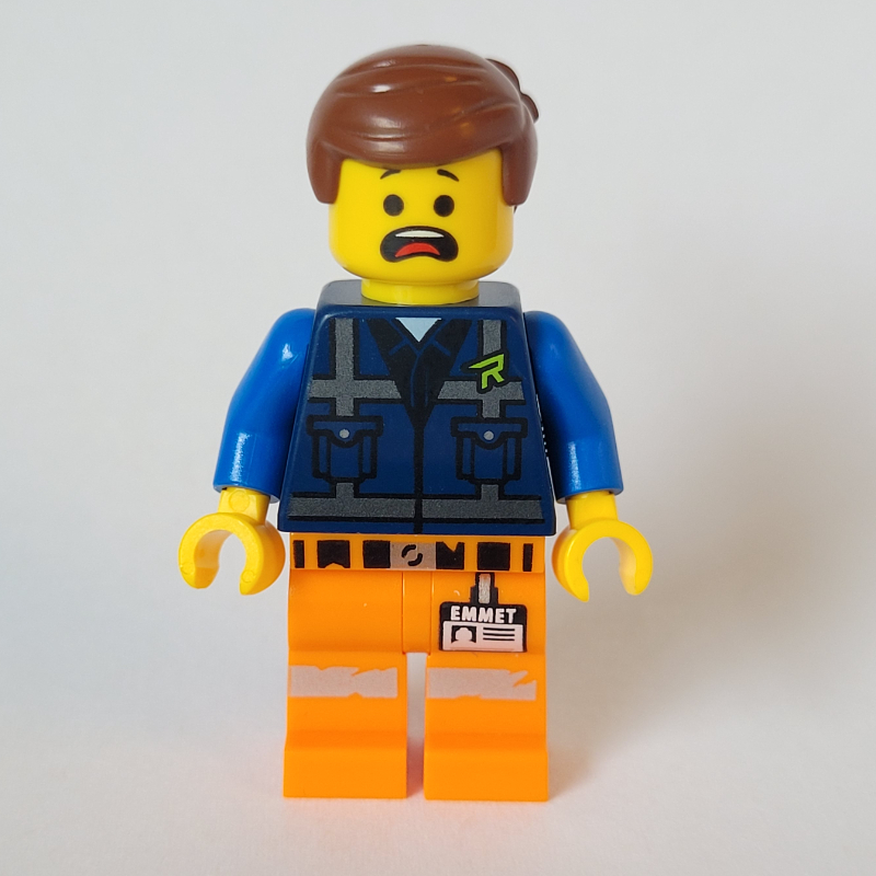 Lego Emmet, Dark Blue Rex Dangervest Vest