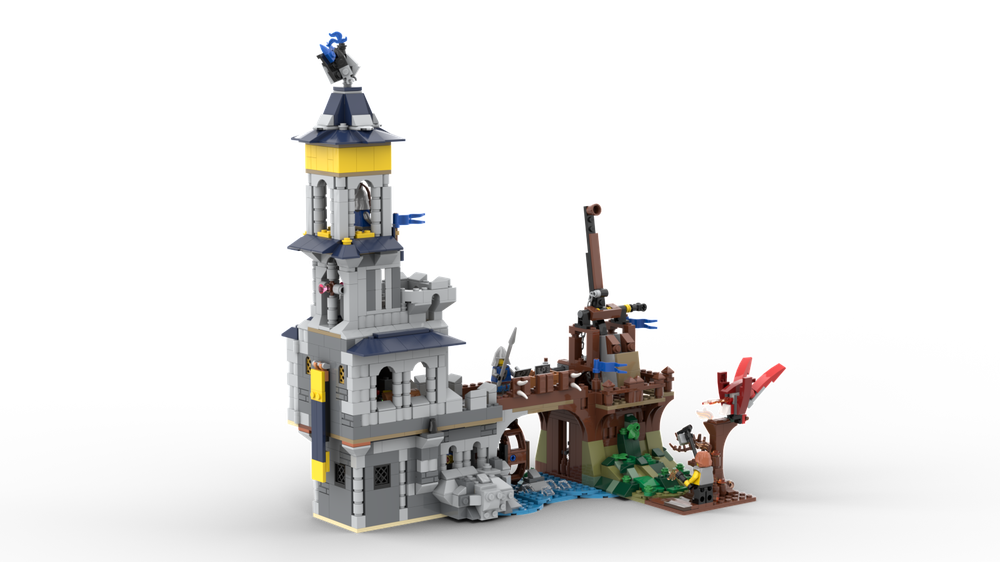 Lego Black Falcon Trebuchet
