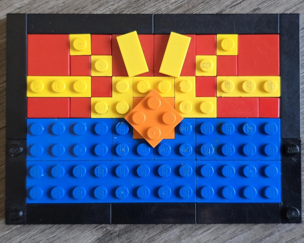 Lego 10x14 Arizona State Flag