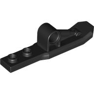 Lego Helicopter Landing Ski 1 x 6 with Pin Hole / Black