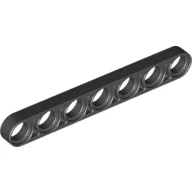Technic Beam 1 x 7 Thin / Black
