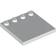 Plate Special 4 x 4, Studs on One Edge Plain] / White