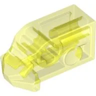 Large Figure Head Connector Block Eye/Brain Stalk - Short / Trans-Neon Green