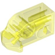 Lego Large Figure Head Connector Block Eye/Brain Stalk - Short / Trans-Neon Green