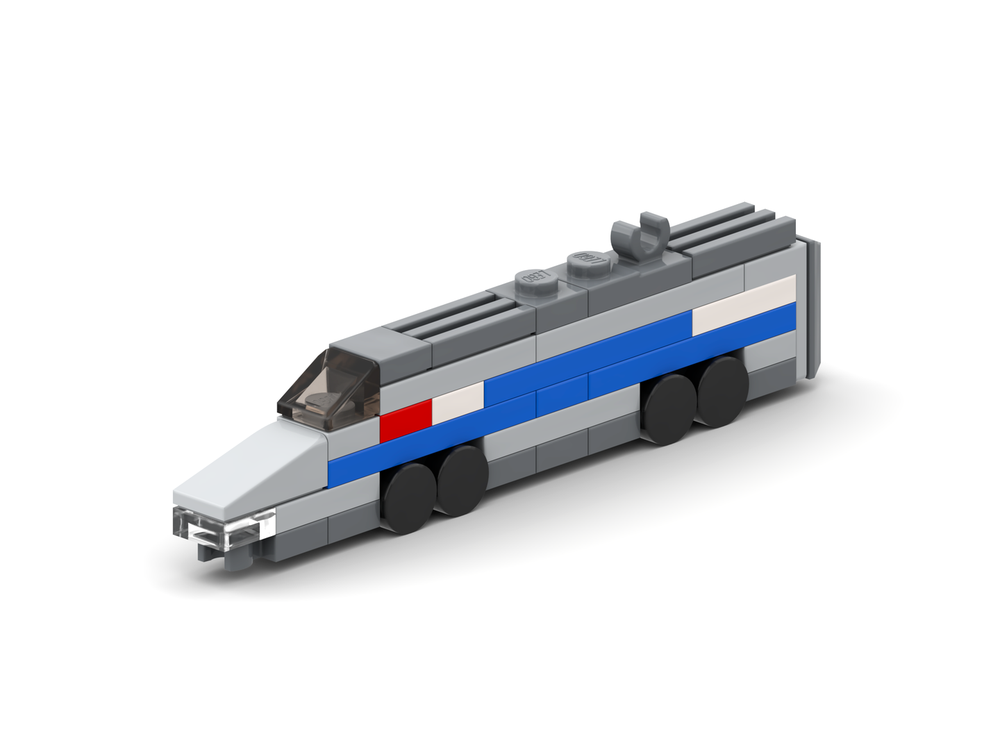 Lego Micro TGV Atlantique (Power Car)