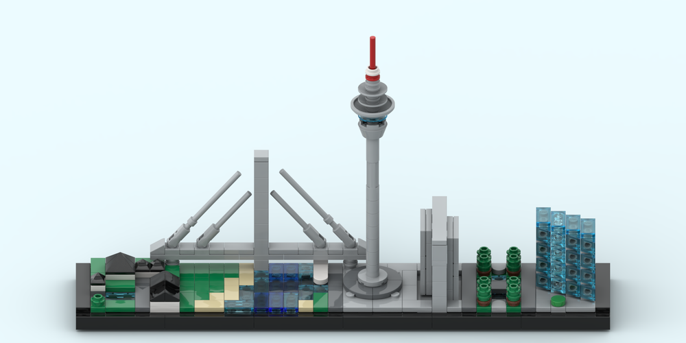 Lego Düsseldorf Skyline
