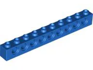 Technic Brick 1 x 10 [9 Pin Holes]