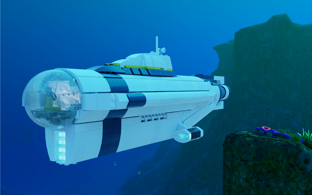 Lego Subnautica Cyclops Submarine