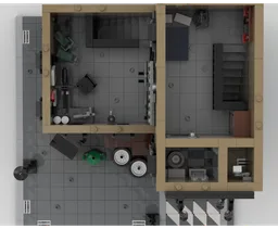 Punishers compound w/ garage