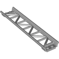 Vehicle Track, Roller Coaster Straight 16L / Light Bluish Gray