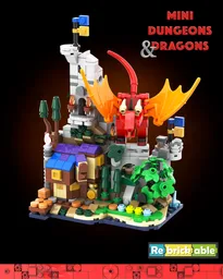 Mini Dungeons & Dragons Red Dragon's Tale
