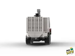Schwing pump concrete trailer