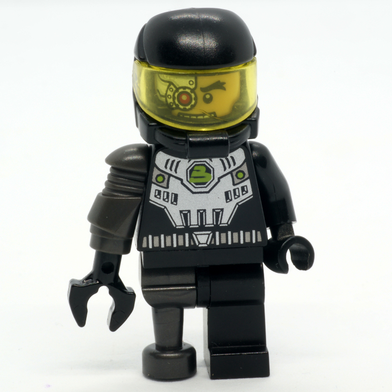 Lego Space Villain - Flat Silver Peg Leg
