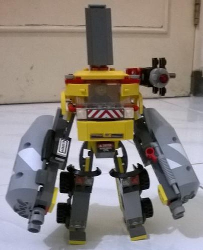 Lego Mixer Mech (60018 alternate build)