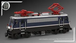 BR 110 "Bügelfalte" darkblue