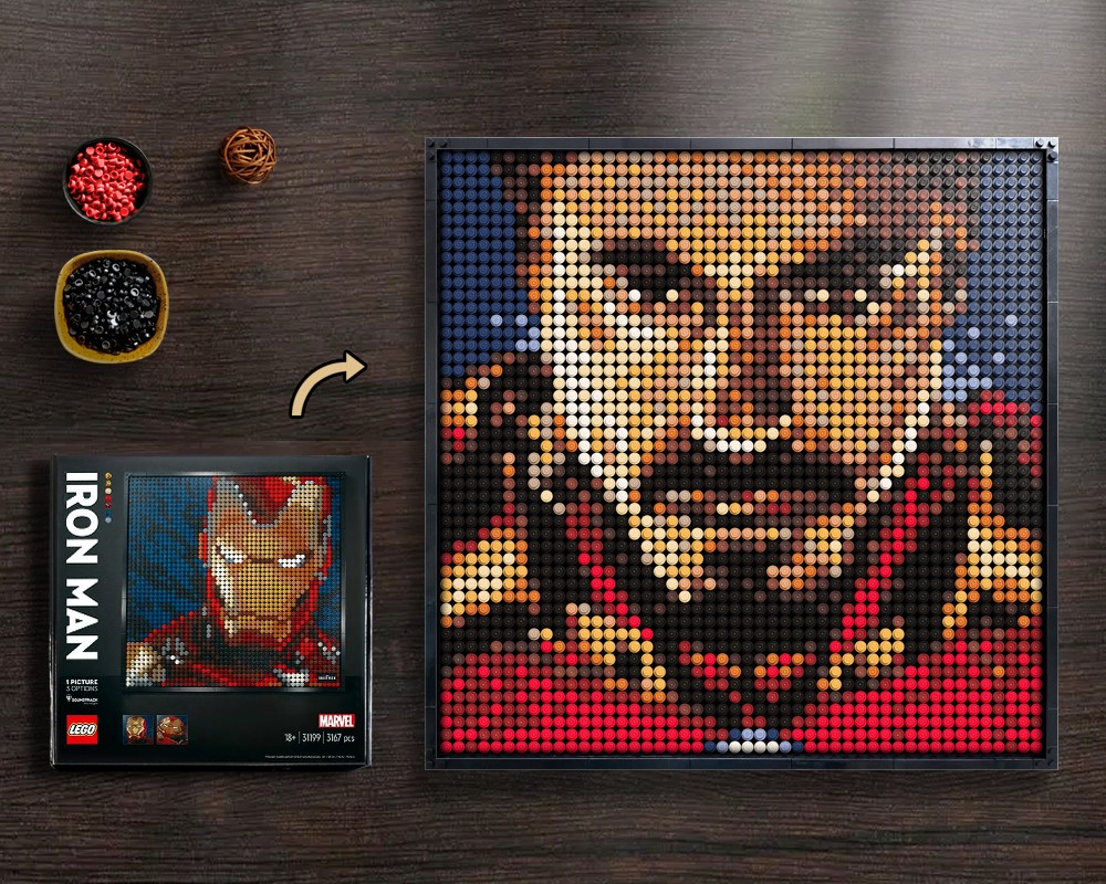 Lego 31199Iron man himself