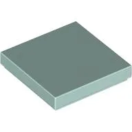 Tile 2 x 2 with Groove / Aqua