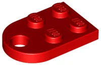 Plate Special 3 x 2 with Rounded End, Hole