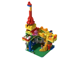 Mango Castle. NOT DUPLO! 2×2 lego