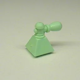 Belville / Scala, Equipment, Bottle Perfume with Pyramid Base and Atomizer / Light Green
