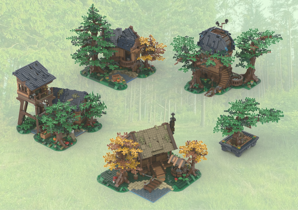 Lego Tree House Forest Bundle