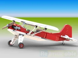 Light Propeller Airplane