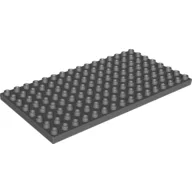 Duplo Plate 8 x 16 / Dark Bluish Gray
